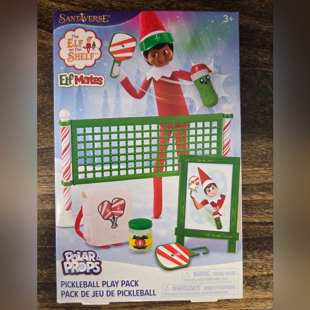 Elf on the Shelf Pickleball Play Pack, Brand New